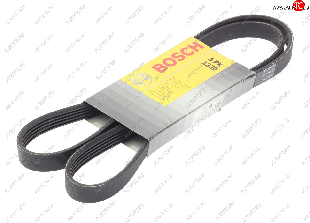 1 019 р. Ремень приводной поликлиновой 5PK1330 BOSCH BOSCH 1987947838  с доставкой в г. Керчь