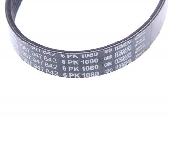 1 069 р. Ремень приводной поликлиновой 6PK1080 VW Golf AUDI A2 SKODA Fabia BOSCH BOSCH 1987947842  с доставкой в г. Керчь. Увеличить фотографию 2
