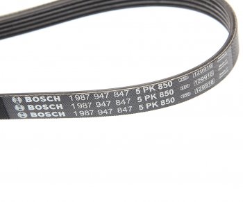 699 р. Ремень приводной поликлиновой 5PK850 BOSCH BOSCH 1987947847  с доставкой в г. Керчь. Увеличить фотографию 2