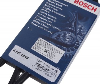 599 р. Ремень приводной поликлиновой 4PK1015 BOSCH BOSCH 1987947860  с доставкой в г. Керчь. Увеличить фотографию 2