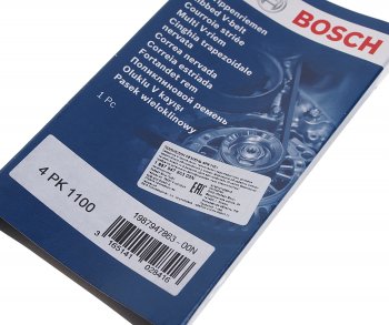 719 р. Ремень приводной поликлиновой 4PK1100 BOSCH BOSCH 1987947863 BOSCH 1987947863  с доставкой в г. Керчь. Увеличить фотографию 2