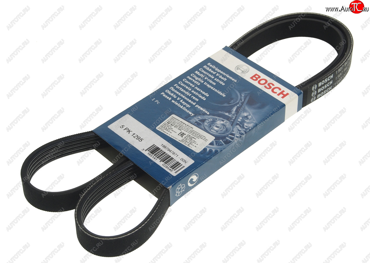 799 р. Ремень приводной поликлиновой 5PK1295 BOSCH BOSCH 1987947871 BOSCH 1987947871  с доставкой в г. Керчь