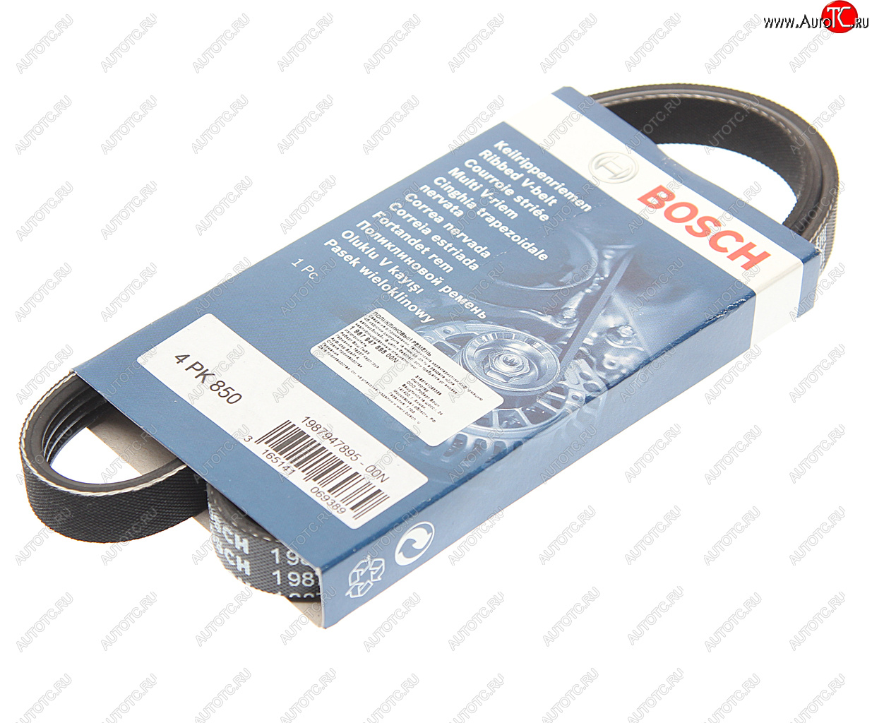 529 р. Ремень приводной поликлиновой 4PK850 BOSCH BOSCH 1987947895  с доставкой в г. Керчь