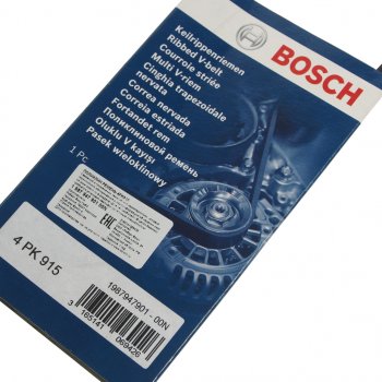 529 р. Ремень приводной поликлиновой 4PK915 BOSCH BOSCH 1987947901  с доставкой в г. Керчь. Увеличить фотографию 2