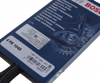 799 р. Ремень приводной поликлиновой 4PK1045 BOSCH BOSCH 1987947905 BOSCH 1987947905  с доставкой в г. Керчь. Увеличить фотографию 2