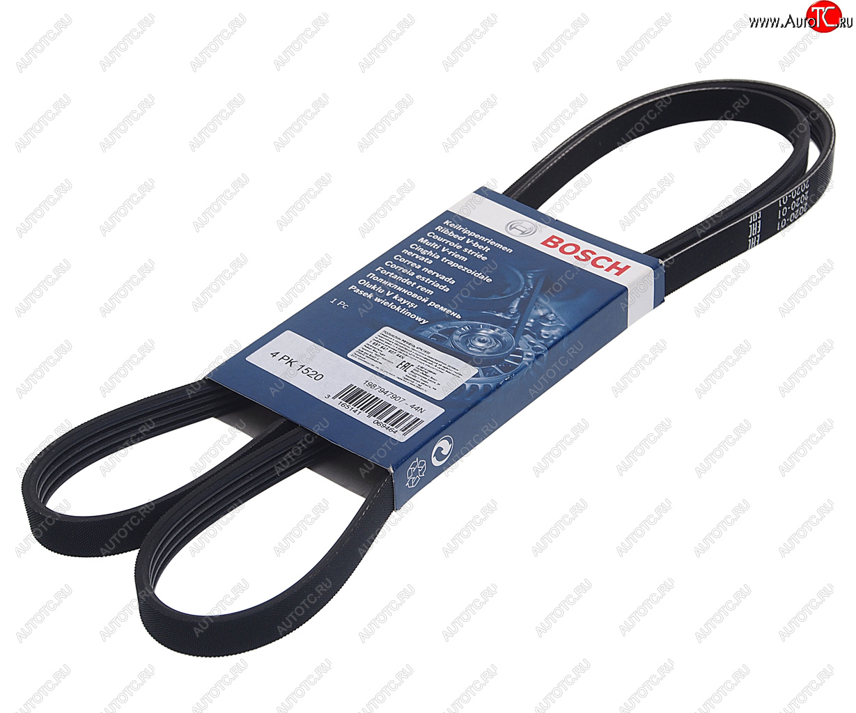 679 р. Ремень приводной поликлиновой 4PK1520 BOSCH BOSCH 1987947907  с доставкой в г. Керчь