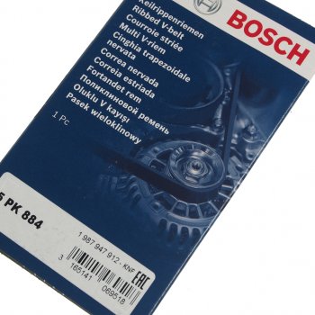 619 р. Ремень приводной поликлиновой 5РК884 BOSCH BOSCH 1987947912  с доставкой в г. Керчь. Увеличить фотографию 2
