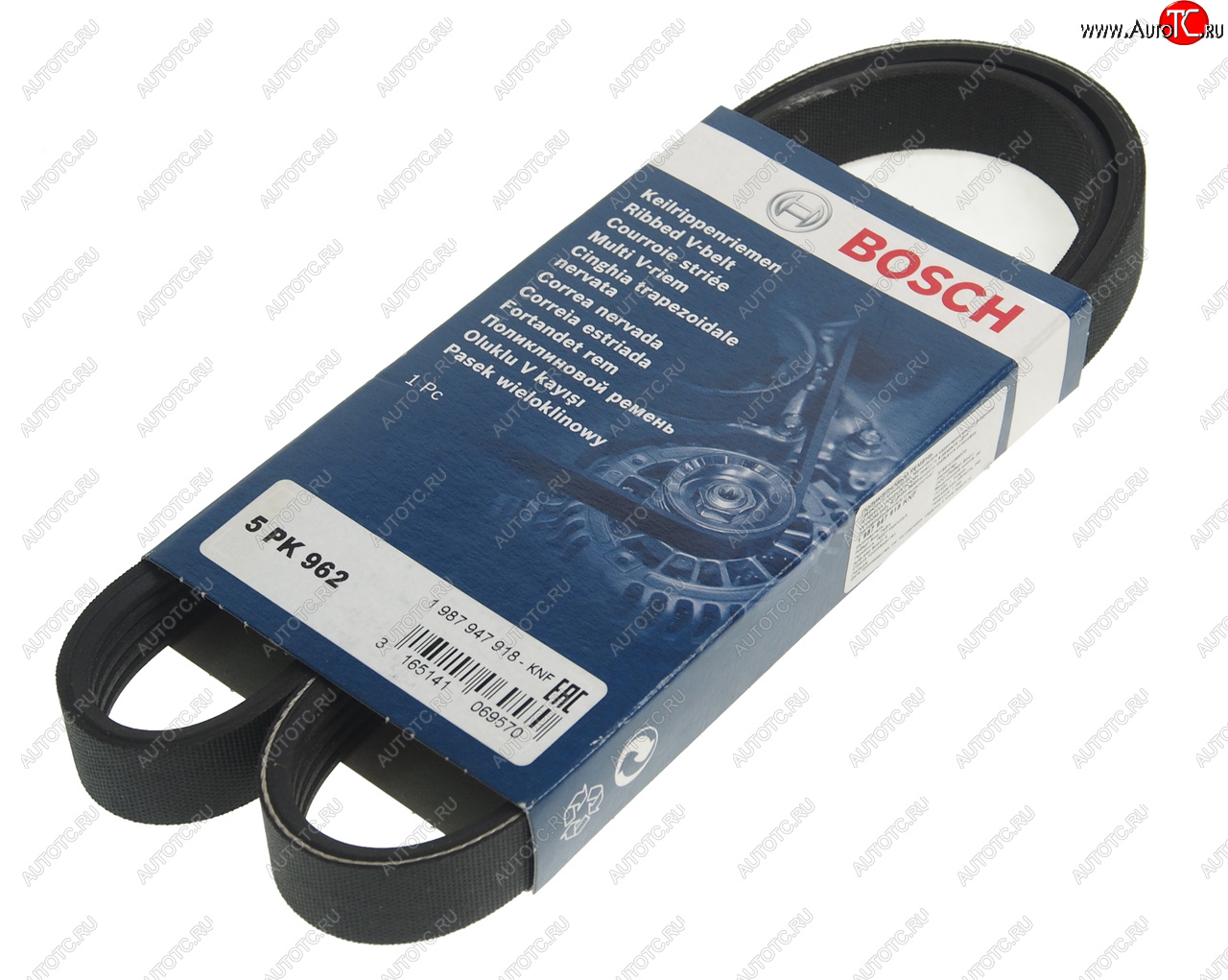 629 р. Ремень приводной поликлиновой 5PK962 BOSCH BOSCH 1987947918  с доставкой в г. Керчь