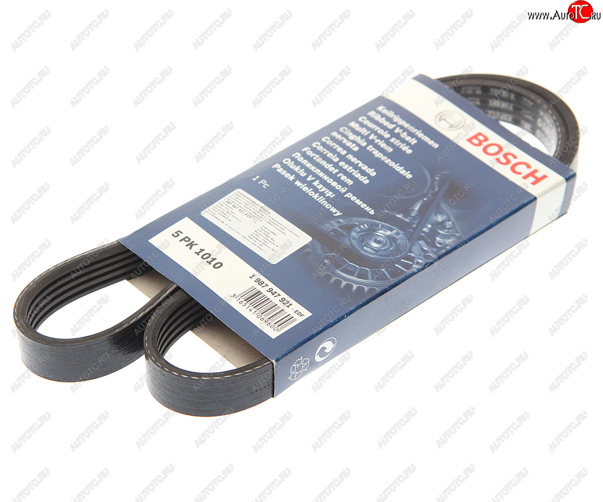 699 р. Ремень приводной поликлиновой 5PK1010 BOSCH BOSCH 1987947921 BOSCH 1987947921  с доставкой в г. Керчь