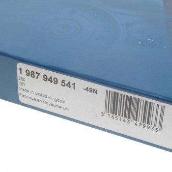 2 799 р. Ремень ГРМ VW Passat (98-05) AUDI A4 (97-06) SKODA Superb (01-08) (87х24) BOSCH BOSCH 1987949541 BOSCH 1987949541  с доставкой в г. Керчь. Увеличить фотографию 3