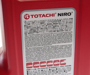 2 699 р. Масло моторное NIRO LV SPSN PlusGF-5 5W30 синт.4л TOTACHI TOTACHI 19904  с доставкой в г. Керчь. Увеличить фотографию 3