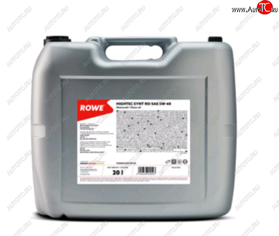 19 999 р. Масло моторное HIGHTEC SYNT RSi A3/B4/SN/CF 5W40 синт.20л/17.1кг ROWE ROWE 20068-0200-99 ROWE 20068-0200-99  с доставкой в г. Керчь
