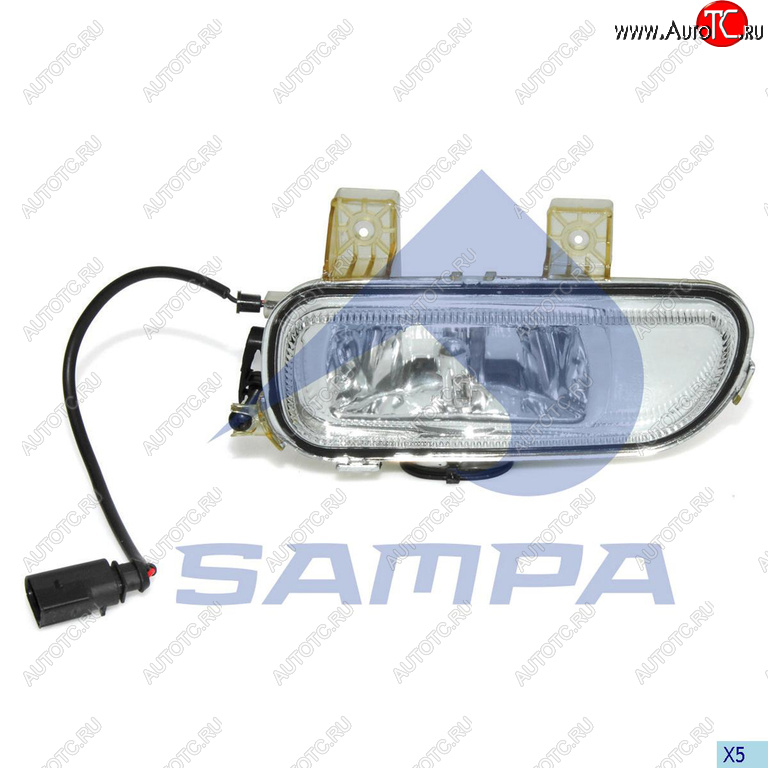 2 399 р. Фара противотуманная КАМАЗ-5490 MERCEDES левая SAMPA SAMPA 201.039  с доставкой в г. Керчь