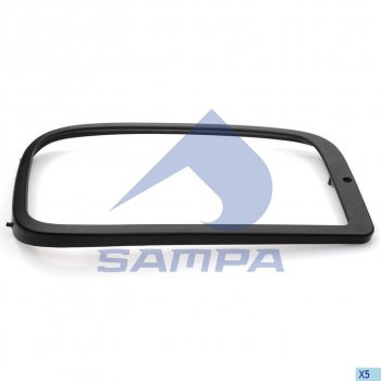 1 369 р. Рамка MERCEDES Axor фары правой SAMPA SAMPA 201.061  с доставкой в г. Керчь. Увеличить фотографию 1