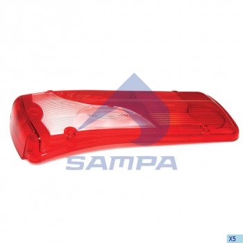 2 399 р. Рассеиватель SCANIA P,G,R,T VW Crafter Pickup фонаря заднего левого SAMPA SAMPA 201.064  с доставкой в г. Керчь. Увеличить фотографию 1