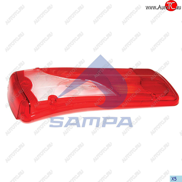 2 399 р. Рассеиватель SCANIA P,G,R,T VW Crafter Pickup фонаря заднего левого SAMPA SAMPA 201.064  с доставкой в г. Керчь