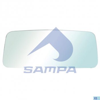 939 р. Элемент зеркальный MERCEDES Atego 2 (04-0610),Axor (04-) основной с подогревом SAMPA SAMPA 201.206  с доставкой в г. Керчь. Увеличить фотографию 4