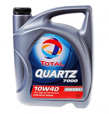3 999 р. Масло дизельное QUARTZ 7000 DIESEL 10W40 псинт.5л TOTAL TOTAL 201524  с доставкой в г. Керчь. Увеличить фотографию 1