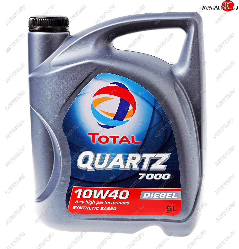 3 999 р. Масло дизельное QUARTZ 7000 DIESEL 10W40 псинт.5л TOTAL TOTAL 201524  с доставкой в г. Керчь