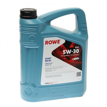 5 849 р. Масло моторное HIGHTEC SYNT RS D1 SPRCSNGF-56A 5W30 синт.4л ROWE ROWE 20212-0040-99  с доставкой в г. Керчь. Увеличить фотографию 1