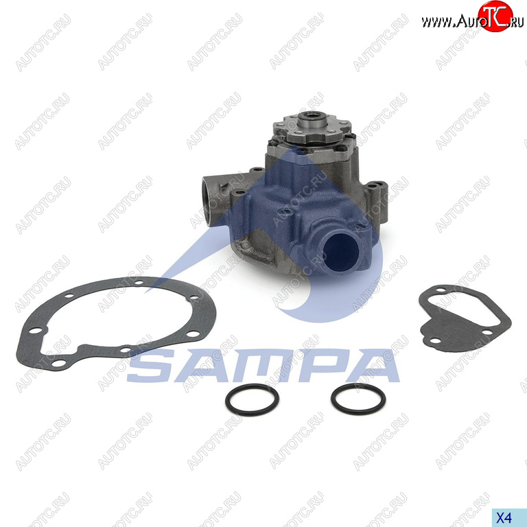5 599 р. Насос водяной MERCEDES дв.OM364 SAMPA SAMPA 203.009  с доставкой в г. Керчь