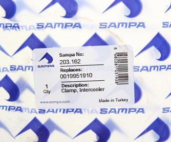 549 р. Хомут MERCEDES патрубка интеркулера SAMPA SAMPA 203.162  с доставкой в г. Керчь. Увеличить фотографию 2