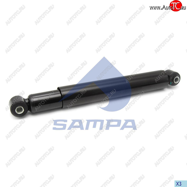 2 679 р. Амортизатор MERCEDES Atego передний (410692 14х50 14х40 OO) SAMPA SAMPA 203.191-01  с доставкой в г. Керчь