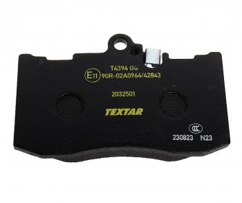 5 449 р. Колодки тормозные передние (4шт.) TEXTAR Lexus GS300 S190 рестайлинг (2007-2012)  с доставкой в г. Керчь. Увеличить фотографию 4