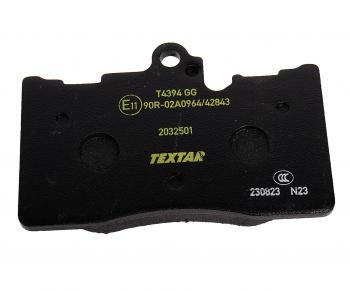 5 449 р. Колодки тормозные передние (4шт.) TEXTAR Lexus GS300 S190 рестайлинг (2007-2012)  с доставкой в г. Керчь. Увеличить фотографию 3