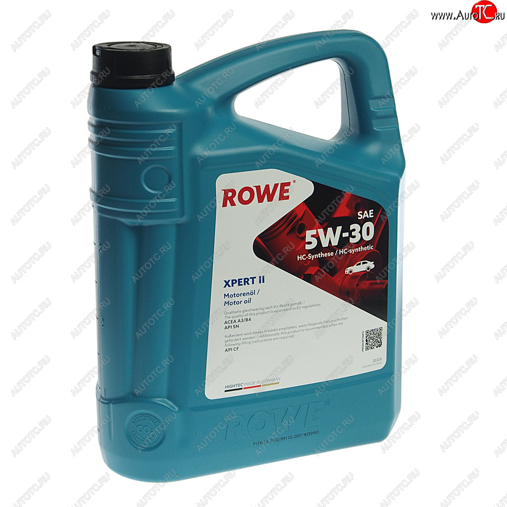 3 779 р. Масло моторное HIGHTEC EXPERT II 5W30 синт.4л ROWE ROWE 20328-0040-99 ROWE 20328-0040-99  с доставкой в г. Керчь