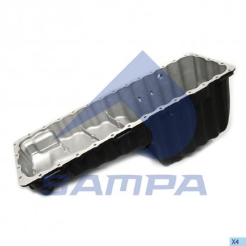 65 999 р. Поддон масляный КАМАЗ-5490 MERCEDES картера двигателя SAMPA SAMPA 203.464  с доставкой в г. Керчь. Увеличить фотографию 1