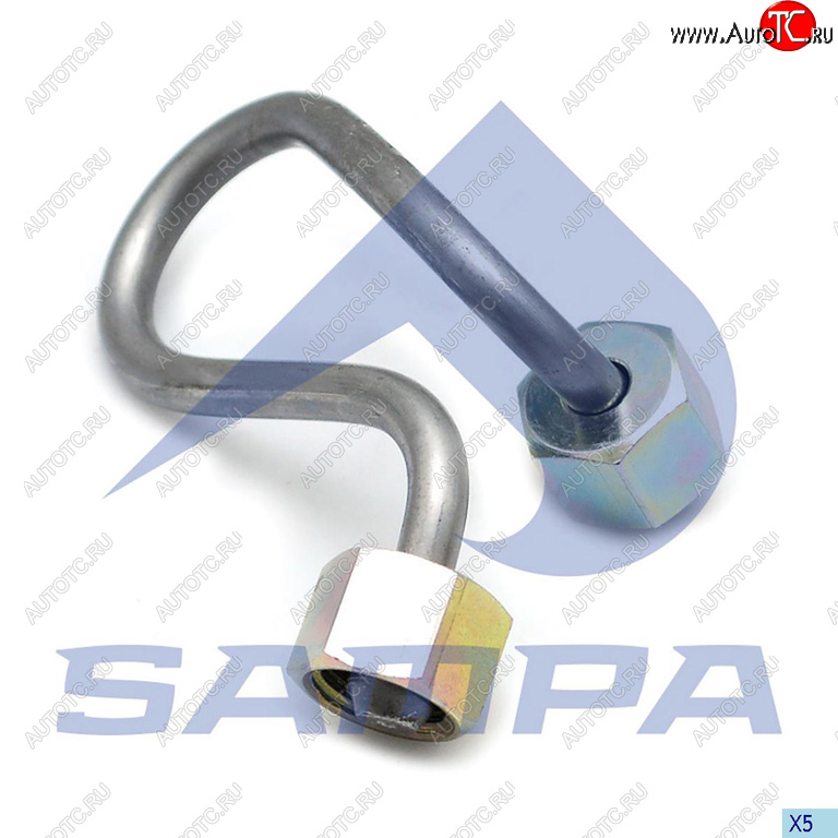 379 р. Трубка топливная MERCEDES дв.OM906,926 высокого давления SAMPA SAMPA 203.467  с доставкой в г. Керчь