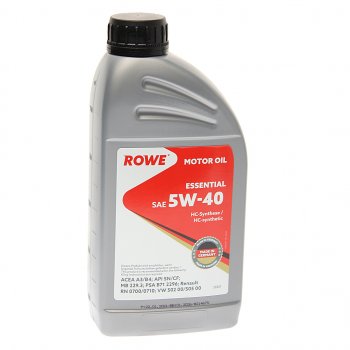 1 539 р. Масло моторное ESSENTIAL SNCFA3B4 5W40 синт.1л ROWE ROWE 20367-177-2a  с доставкой в г. Керчь. Увеличить фотографию 1