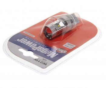 619 р. Лампа светодиодная 12V T20W BA9s 6000K 6 светодиодов блистер (1шт.) MEGAPOWER MEGAPOWER-AUTOMOTIVE 20393swбл  с доставкой в г. Керчь. Увеличить фотографию 2