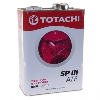 4 089 р. Масло трансмиссионное ATF SP III синт.4л (красный) TOTACHI TOTACHI 20404  с доставкой в г. Керчь. Увеличить фотографию 1