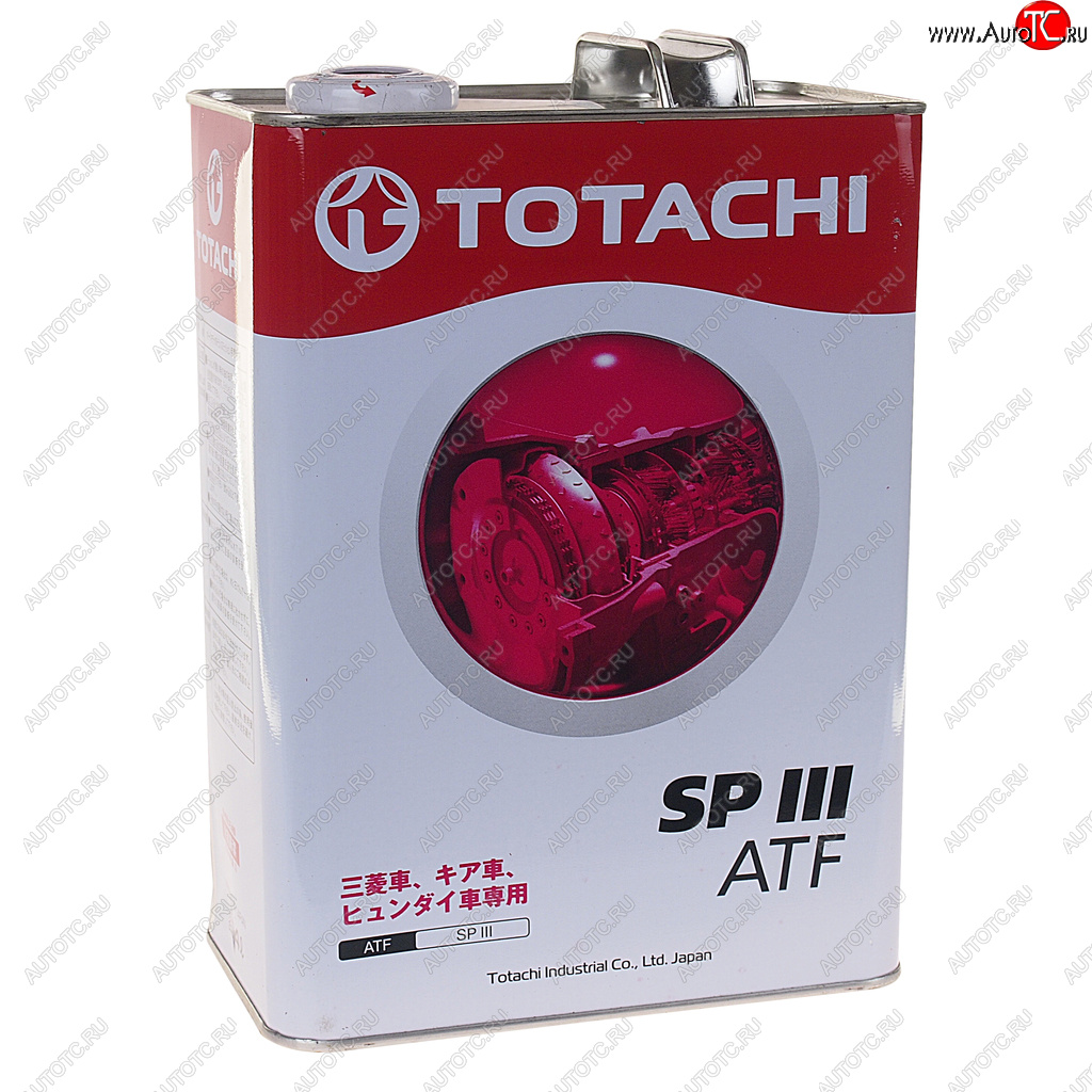 4 089 р. Масло трансмиссионное ATF SP III синт.4л (красный) TOTACHI TOTACHI 20404  с доставкой в г. Керчь