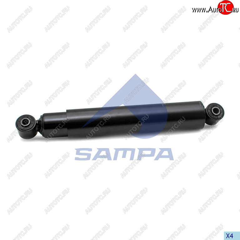 3 389 р. Амортизатор MERCEDES Actros передний (479.5802.5 16х50 16х50 ОО) SAMPA SAMPA 204.181-01  с доставкой в г. Керчь