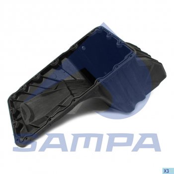12 249 р. Поддон масляный MERCEDES дв.OM904LA картера двигателя SAMPA SAMPA 204.194  с доставкой в г. Керчь. Увеличить фотографию 1