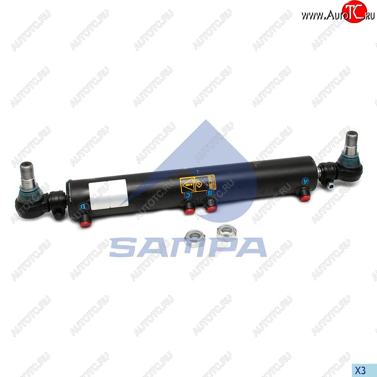 33 999 р. Цилиндр силовой ГУРа MERCEDES Actros SAMPA SAMPA 204.249  с доставкой в г. Керчь