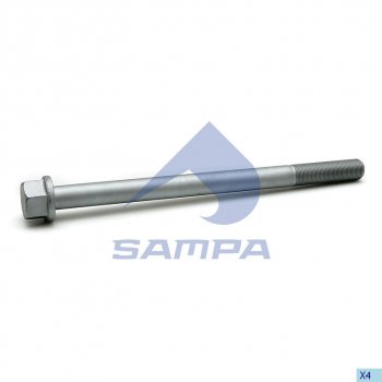 569 р. Болт MERCEDES Actros MP2,MP3 рессоры (M20x1.5x290) SAMPA SAMPA 204.284  с доставкой в г. Керчь. Увеличить фотографию 1
