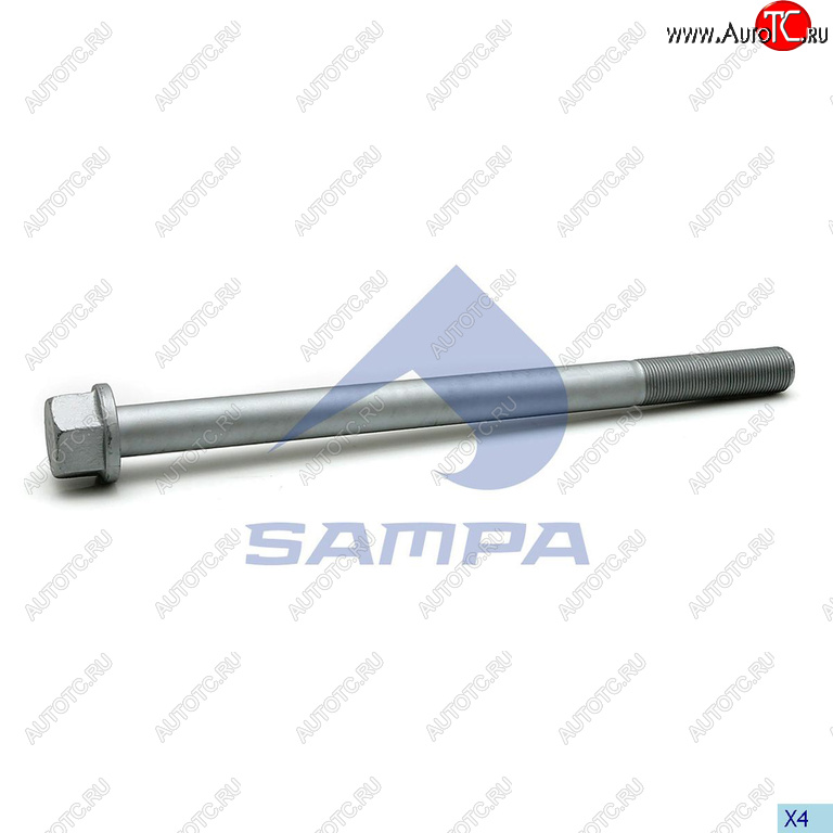 569 р. Болт MERCEDES Actros MP2,MP3 рессоры (M20x1.5x290) SAMPA SAMPA 204.284  с доставкой в г. Керчь
