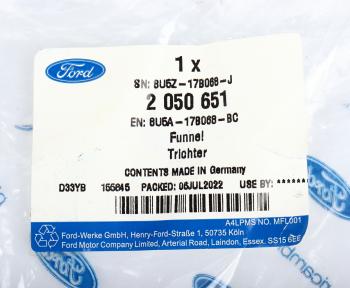 679 р. Воронка FORD горловины заливной бака топливного OE FORD 2050651  с доставкой в г. Керчь. Увеличить фотографию 4
