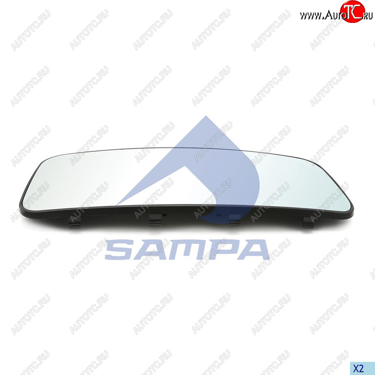 1 789 р. Элемент зеркальный КАМАЗ-5490 MERCEDES Axor с подогревом (основное) SAMPA SAMPA 206.322  с доставкой в г. Керчь