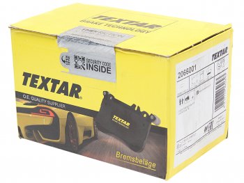 2 399 р. Колодки тормозные передние (4шт.) TEXTAR Лада нива 4х4 2121 3 дв. 1-ый рестайлинг (2019-2021)  с доставкой в г. Керчь. Увеличить фотографию 2