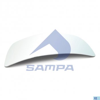 719 р. Элемент зеркальный КАМАЗ-5490 MERCEDES Axor зеркала бордюрного SAMPA SAMPA 207.373  с доставкой в г. Керчь. Увеличить фотографию 4