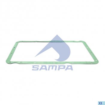 919 р. Прокладка MERCEDES Accelo (03-),Unimog (00-) картера масляного SAMPA SAMPA 208.231  с доставкой в г. Керчь. Увеличить фотографию 1
