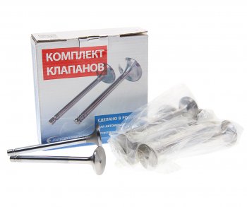 2 499 р. Клапан впусквыпуск ВАЗ-2101-2107 комплект 8шт. AVTOSTANDART AVTOSTANDART 21010-1007010-99  с доставкой в г. Керчь. Увеличить фотографию 1