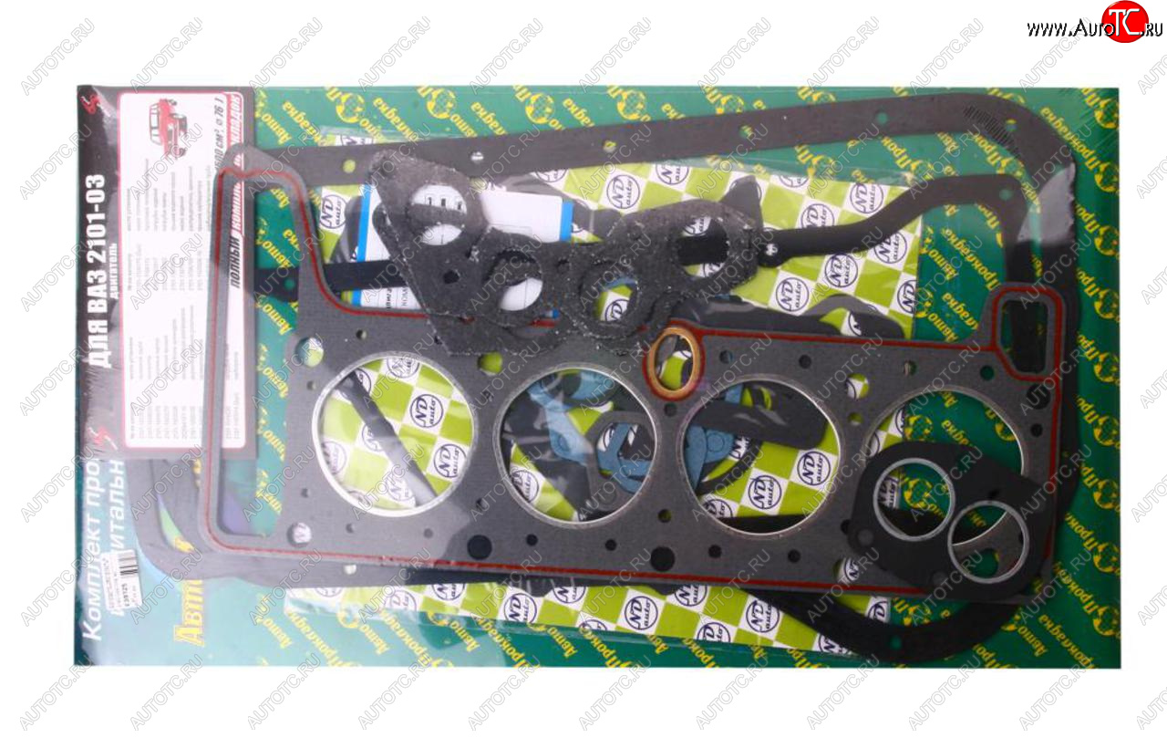 499 р. Прокладка двигателя ВАЗ-2101 комплект d=76.0 AUTOGASKET AUTOGASKET 2101-100-170 вс  с доставкой в г. Керчь