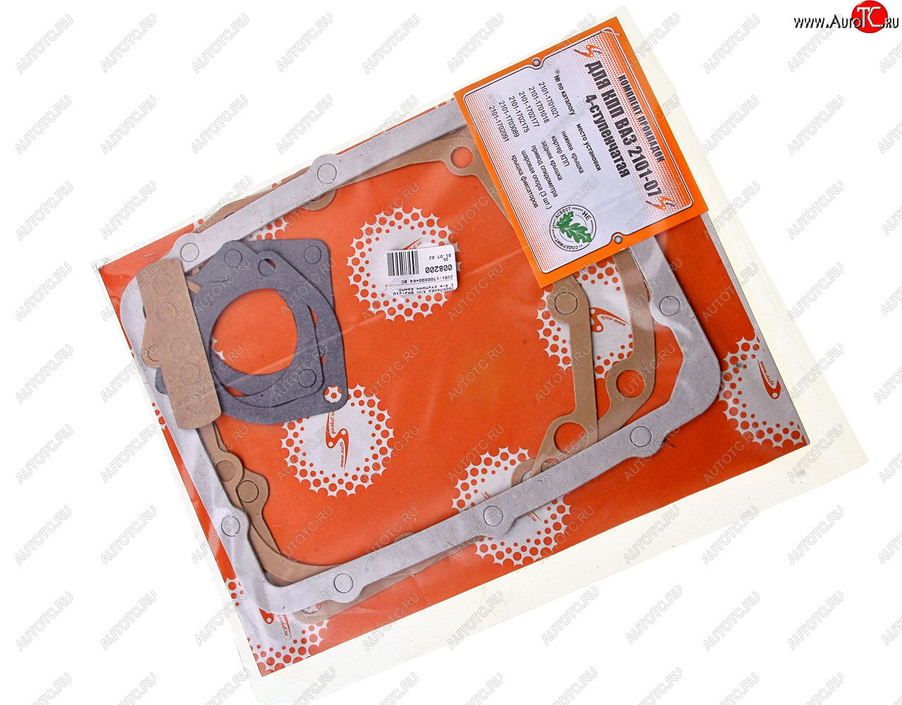 57 р. Прокладка КПП ВАЗ-2101 4-х ступенч.комплект AUTOGASKET AUTOGASKET 2101-1700000*к4 вс  с доставкой в г. Керчь