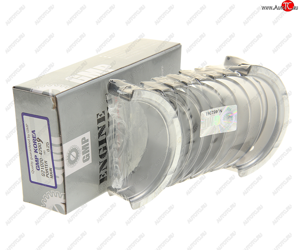 349 р. Вкладыши HYUNDAI Porter дв.D4BF коренные d+0.75 комплект (10шт.) GMP GMP 21020-42909  с доставкой в г. Керчь